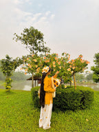 Sunshine Muse Yellow Kurta Pant Set