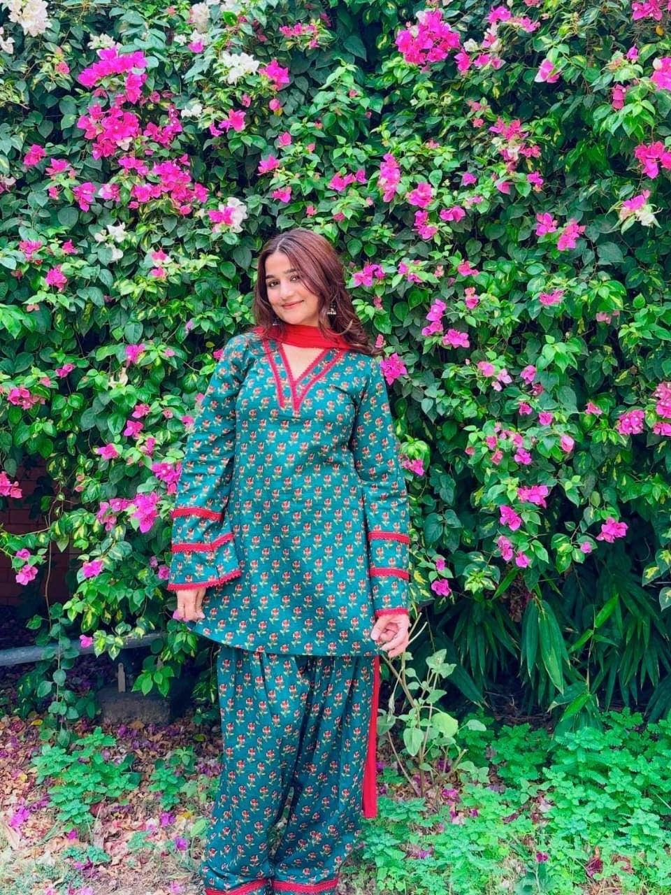 Women’s Printed Kurta Palazzo Suit Set with Dupatta