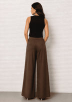 Women Linen Wide Leg Classy Pants